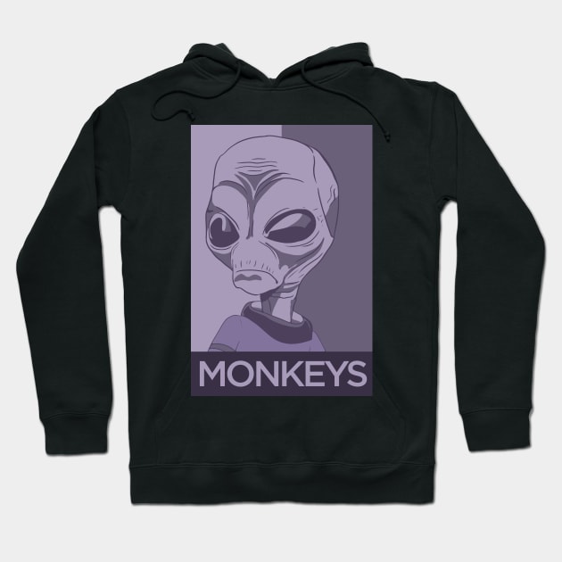 DAH - Monkeys by Leinad's Mind Hoodie by LeinadsMind